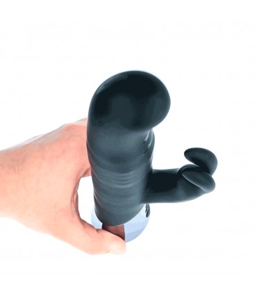 BEVEREN RECHARGEABLE VIBRATING RABBIT WITH ROTATIONAL BEADS
