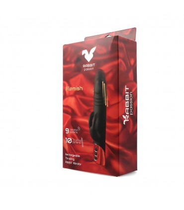 VIBRATEUR LAPIN ROTATIF RECHARGEABLE FLAMAND