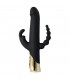 VIBRATEUR LAPIN RECHARGEABLE HARLEQUIN EN FORME DE GODE GIRANT