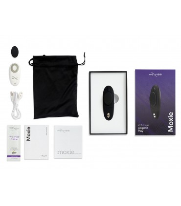WE-VIBE MOXIE+ SATIN SCHWARZ