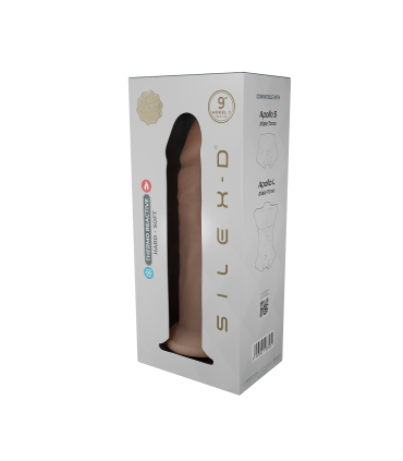 SILEXD DILDO REALISTICO IN SILICONE LIQUIDO 9"