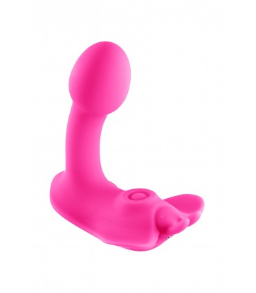 VIBRATORE FARFALLA ROSA CON TELECOMANDO
