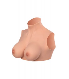 BUSTO PETTO COLLO ALTO POCO CHIARO S