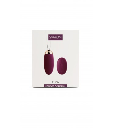 ELVA PLUM RED
