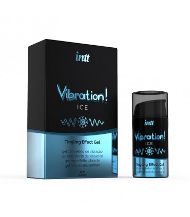 VIBRADOR LÍQUIDO INTT HIELO 15 ML