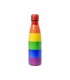 Metallflasche mit Regenbogenflagge, 790 ml