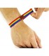 12 LUXURY RUBBER BRACELETS WITH THE RAINBOW FLAG
