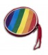 PORTAFOGLIO ROTONDO CON BANDIERA ARCOBALENO