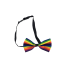 PAPILLON CON BANDIERA ARCOBALENO