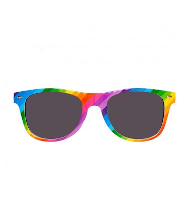 OCCHIALI CON BANDIERA ARCOBALENO