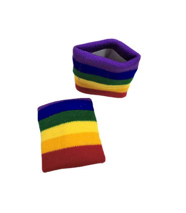 12 MUÑEQUERA BANDERA ARCOIRIS