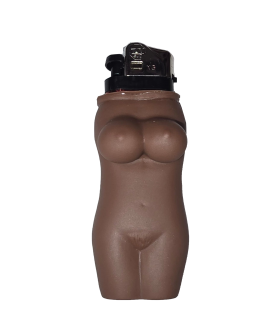 12 MECHERO MULATO CUERPO MUJER BOTE DE 12 UND