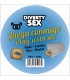 12 GOLDEN HARD DICE 3 X 3 CM BOYS POSES WITH CUP