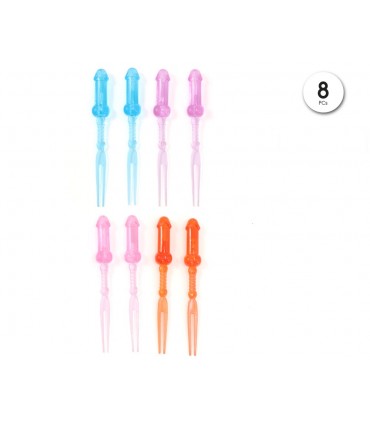8 PUNTE COLORATE PER IL PENE