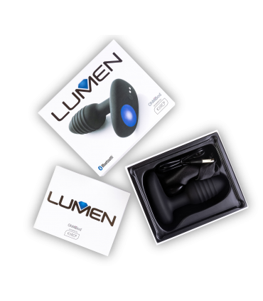 OHMIBOD LUMEN BLACK POWERED BY KIIROO