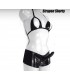 CONJUNTO SHORTY STRAP-ON NEGRO