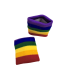 Rechteckige Geldbörse mit Regenbogenflagge