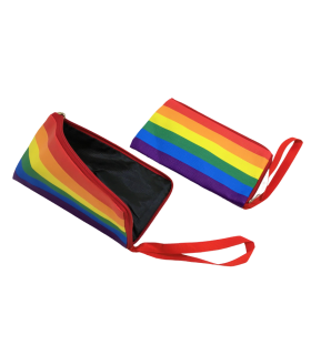 PORTEFEUILLE RECTANGULAIRE DRAPEAU ARC-EN-CIEL