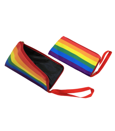 MONEDERO RECTANGULAR BANDERA ARCOIRIS