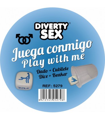 12 weiße harte Würfel 3 x 3 cm Jungenposen mit Becher