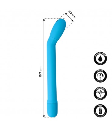 CARESS G-SPOT VIBRATOR BLAU