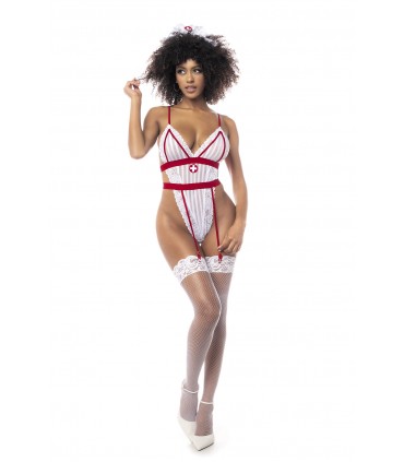 MOD. 6486 COSTUME D'INFIRMIÈRE COMME INDIQUÉ L/XL