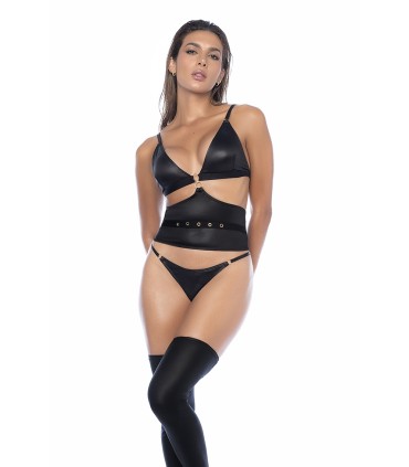 MOD. 2797 THREE PIECE SET BLACK S/M