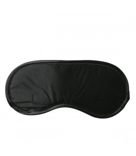 Bandeau en satin noir