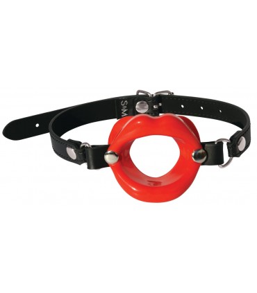RED SILICONE LIPS GAG