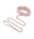 PEACHES N CREAME FUR COLLAR & LEASH
