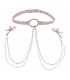 COLLANA PEACHES 'N CREAME CON MORSETTI PER CAPEZZOLI