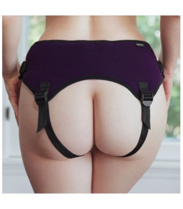 PURPLE STRAP ON