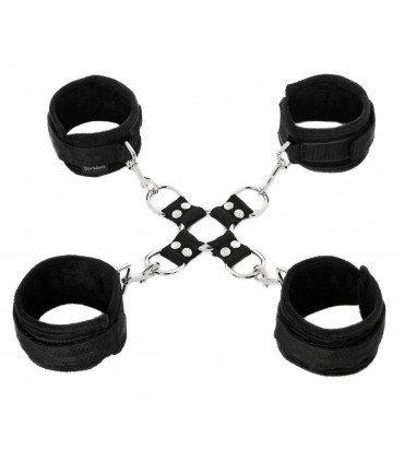 5 PIECE HOG TIE & CUFF SET