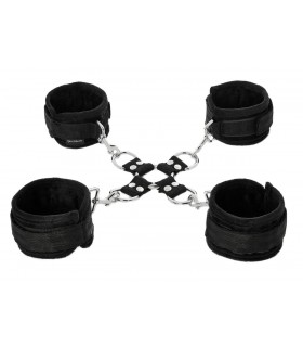 Set di 5 pezzi con cravatta e polsini