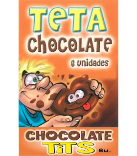 BOÎTE DE BD DE 6 SEINS EN CHOCOLAT NOIR CAD. 11/2025