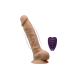 SILEXD SILIKONVIBRATOR USB MODELL 1 8" FLESH + LRS FERNBEDIENUNG
