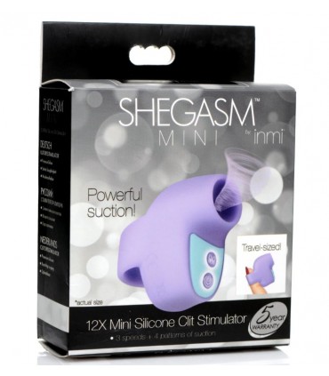 MINI SUCCIONADOR SHEGASM DEDO USB MORADO