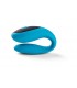 VIBRATORE 2+1 PUNTO G E CLITORIDEO E12 BLU
