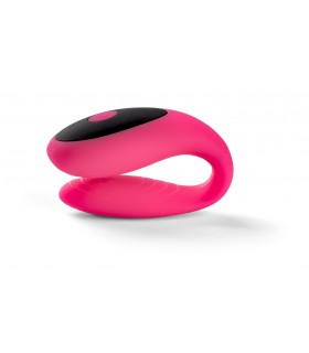 VIBRATORE 2+1 PUNTO G E CLITORIDEO E12 ROSA
