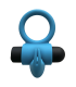 2 + 1 ANILLO VIBRADOR E9 AZUL RECARGABLE