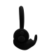 2 + 1 E9 BLACK RECHARGEABLE VIBRATING RING
