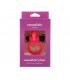 2 +1 ANILLO VIBRADOR E9 ROSA RECARGABLE