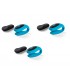 VIBRATORE 2+1 PUNTO G E CLITORIDEO E12 BLU