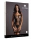 MINIKLEID MIT SCHWARZEM NETZDESIGN, ONE SIZE