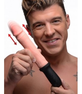 VIBRADOR-IMPULSOR USB SILICONA FLESH 29"20 CM