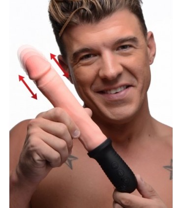 SILICONE FLESH USB VIBRATEUR-IMPRESSEUR 29"20 CM