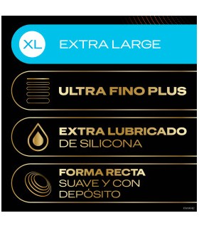 DUREX TOTAL CONNECTION LATEX-FREE ULTRA-THIN XL 10 UNITS
