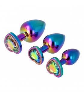 10 X NR. 36 METALL-ANALPLUG-SET