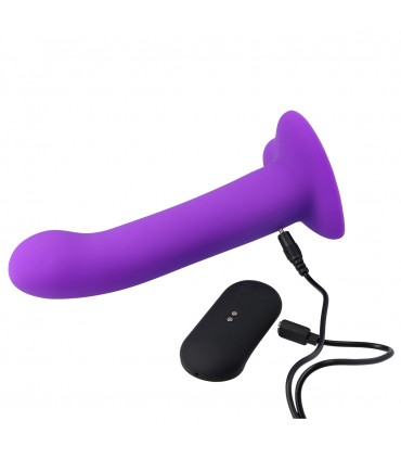 Gode vibrant en silicone « mignon » avec télécommande