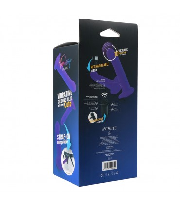 Gode vibrant en silicone « mignon » avec télécommande